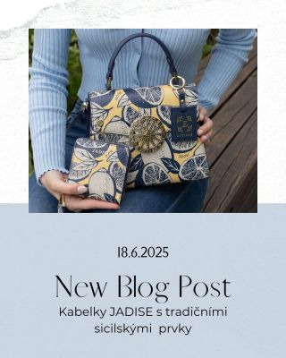 Chcete vědět, proč kabelky JADISE nejsou jen trendem, ale investicí do sebe? Přečtěte si nový blog a zjistěte, jak vypadá...