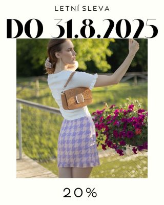 Speciální letní sleva 20 % platí už jen do neděle 31.8.2025 s kódem Pro cz: LETO2025 Pro sk: LETO2025SK #jadiseczech...