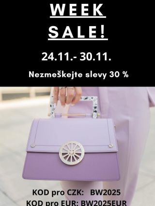 Tento týden patří výjimečným cenám. Přidali jsme se k milionům obchodů a tak i u nás můžete získat své oblíbené kožené...